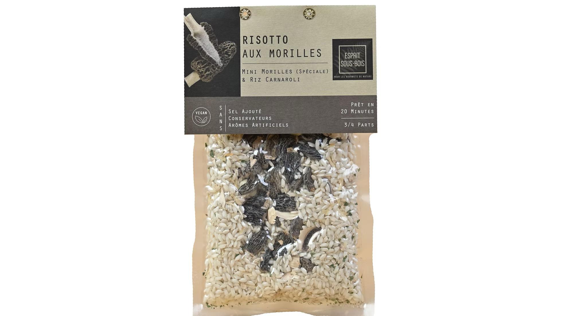 Risotto aux mini Morilles 